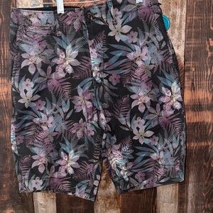 American Eagle Outfitters Black and White Shorts